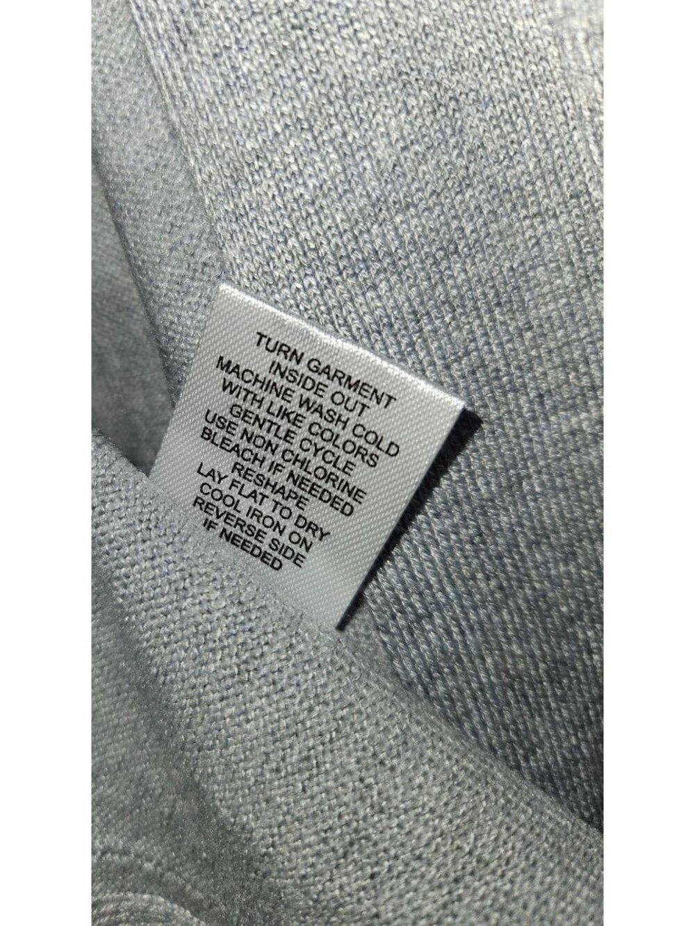 Love Ellie Long Open Front Knit Gray Cardigan Women Large - Picture 6 of 6